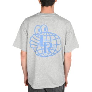 Last Resort Atlas Monogram S/S T-Shirt - Grey Marle/Blue (Copy)