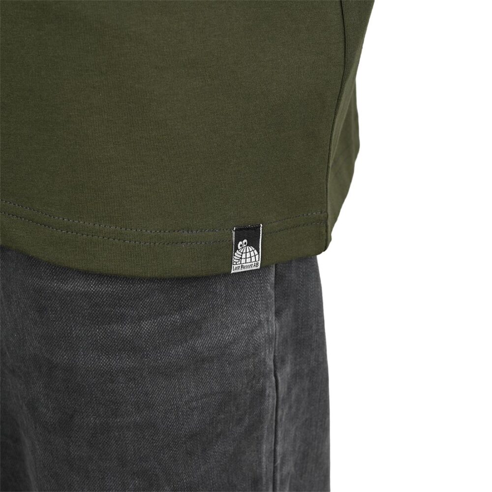 Last Resort Atlas Monogram S/S T-Shirt - Olive/Sand