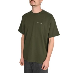 Last Resort Atlas Monogram S/S T-Shirt - Olive/Sand
