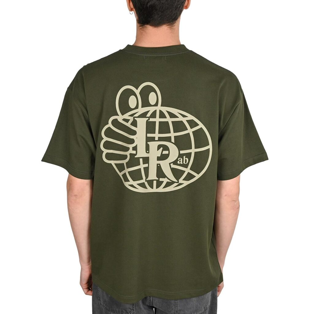Last Resort Atlas Monogram S/S T-Shirt - Olive/Sand
