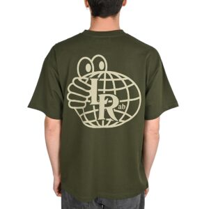 Last Resort Atlas Monogram S/S T-Shirt - Olive/Sand