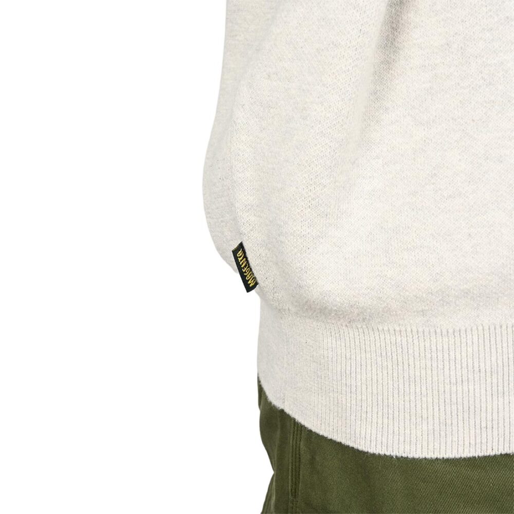 Magenta Academy Knitted Crewneck Jumper - Natural