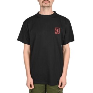 Magenta Bonsai Short-Sleeved T-Shirt - Black