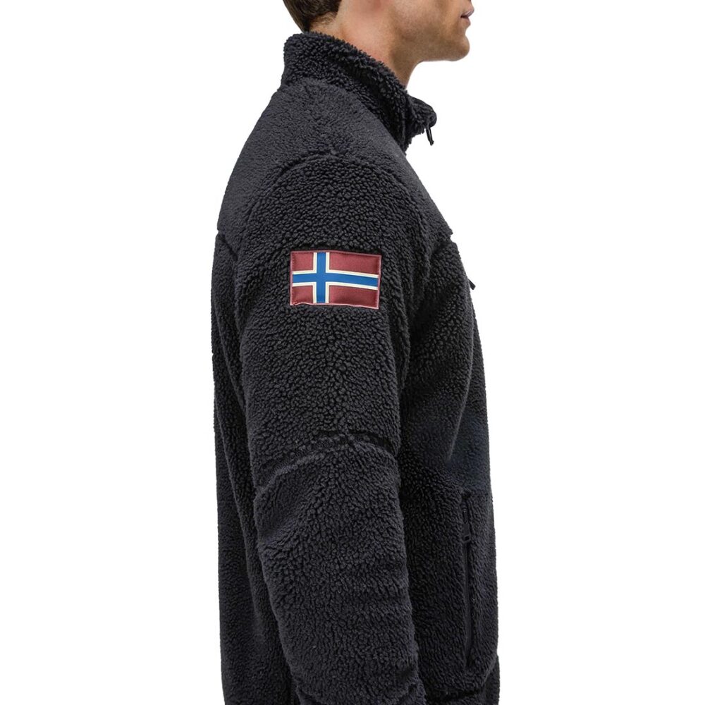Napapijri Yupik Zip-Up Fleece - Black Beauty