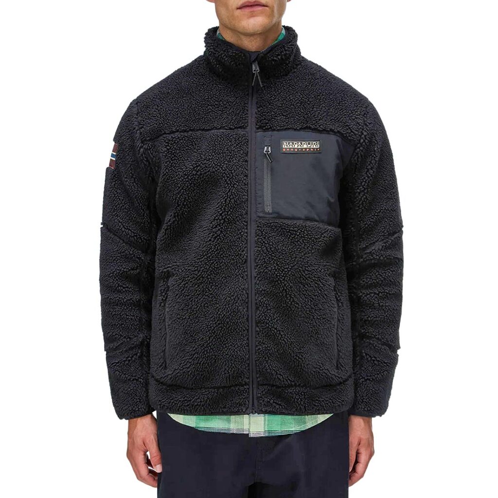 Napapijri Yupik Zip-Up Fleece - Black Beauty