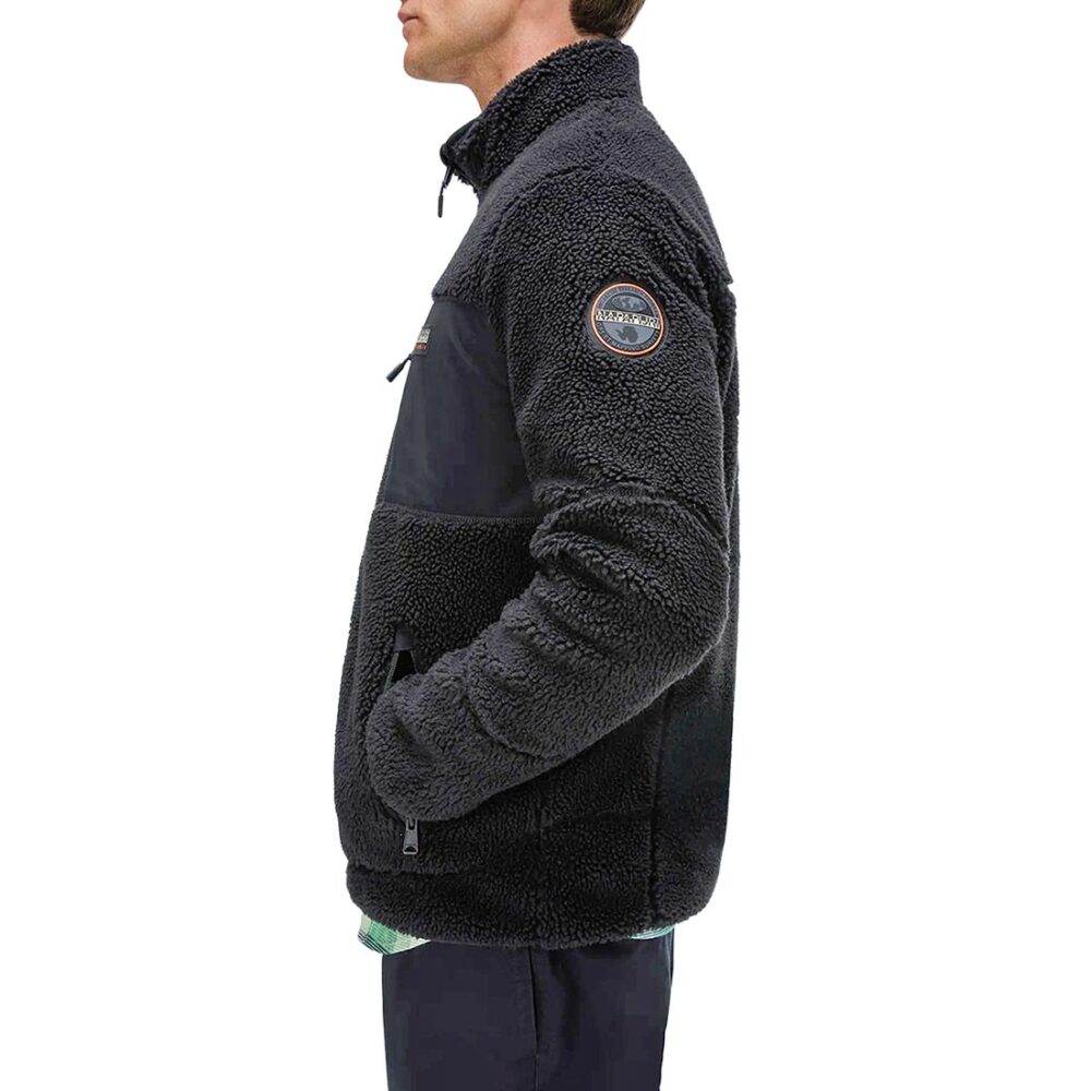 Napapijri Yupik Zip-Up Fleece - Black Beauty