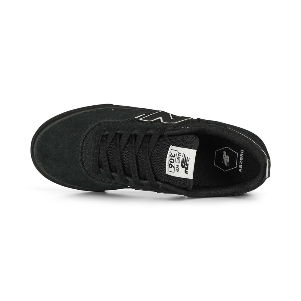 New Balance Numeric 306 Jamie Foy Skate Shoes - Black/White (AW26)