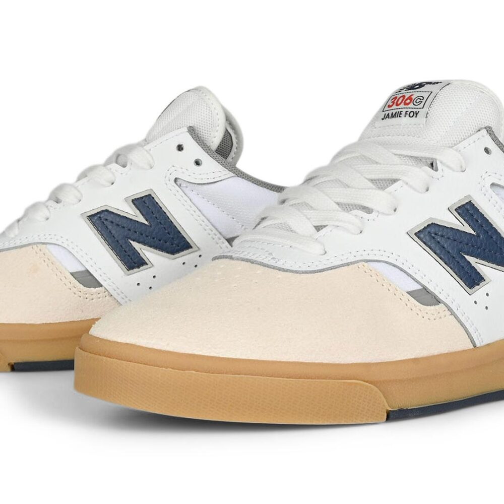 New Balance Numeric 306C Foy Skate Shoes - Shadow Blue/Mars Yellow