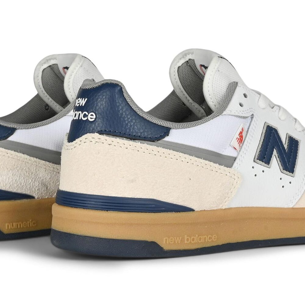 New Balance Numeric 306C Foy Skate Shoes - Shadow Blue/Mars Yellow