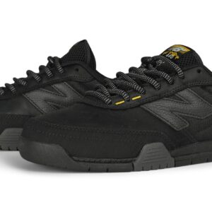 New Balance Numeric 440 V2 Trail Skate Shoes - Black/Happy Yellow