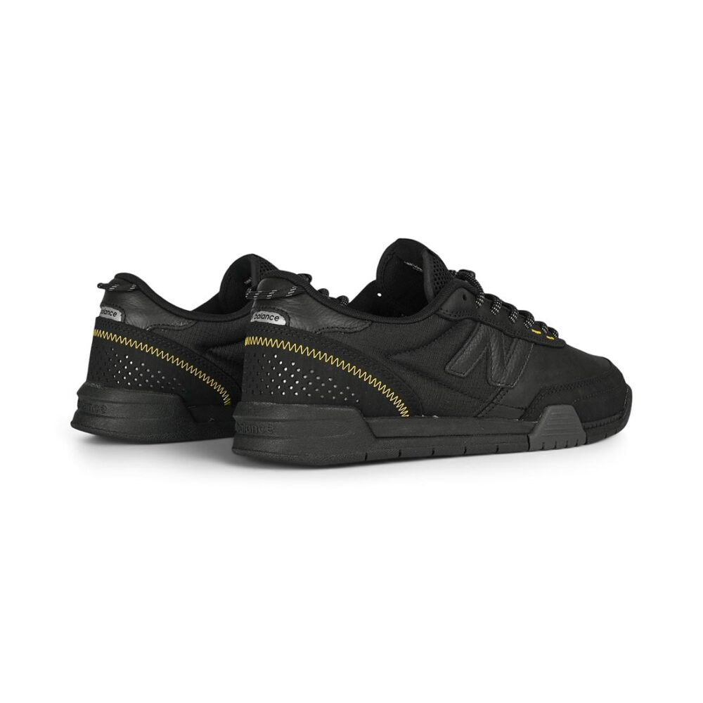 New Balance Numeric 440 V2 Trail Skate Shoes - Black/Happy Yellow