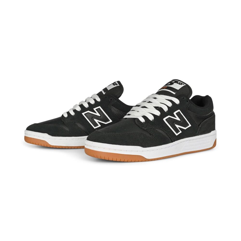 New Balance Numeric 480 Skate Shoes - Black/White (AW26)