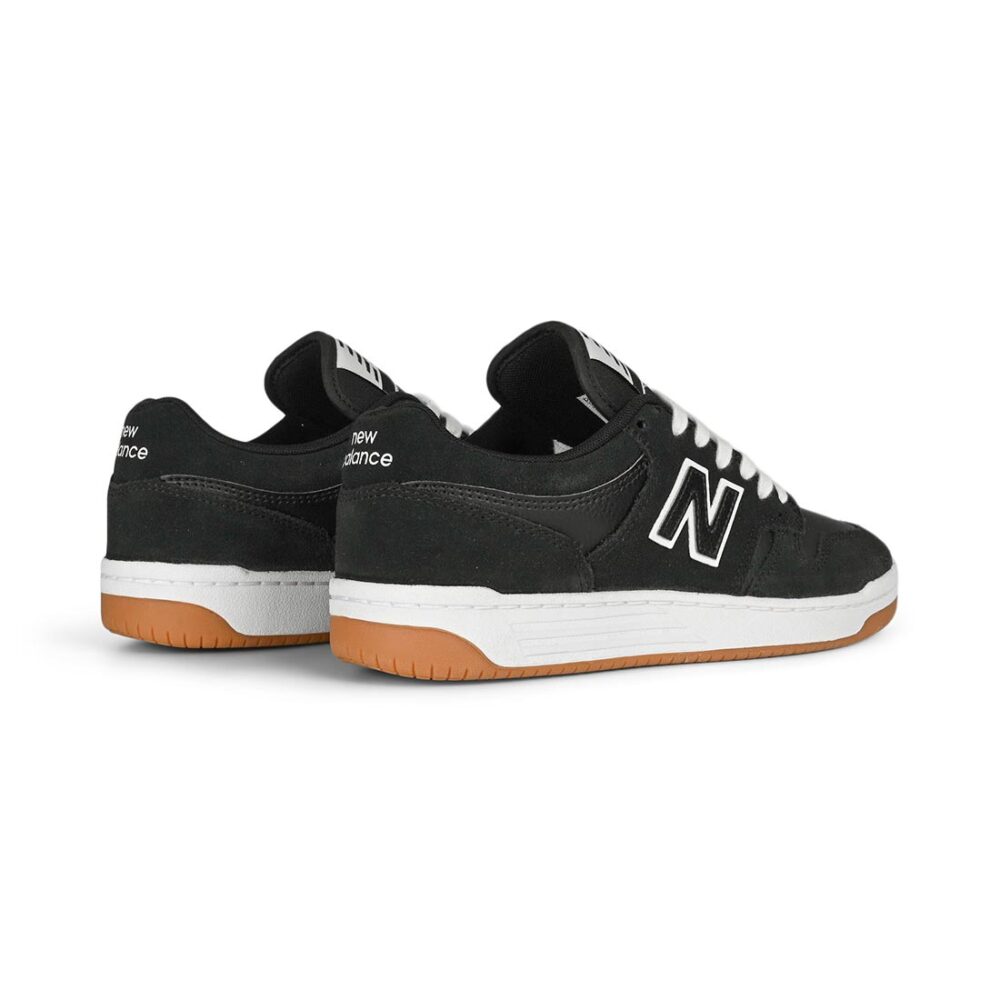 New Balance Numeric 480 Skate Shoes - Black/White (AW26)
