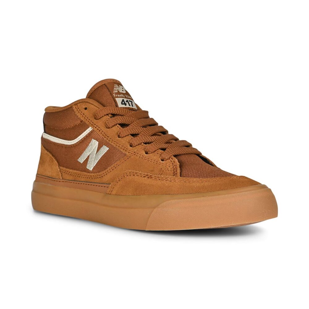 New Balance Numeric Villani 417 Skate Shoes - Breakfast Tea/White