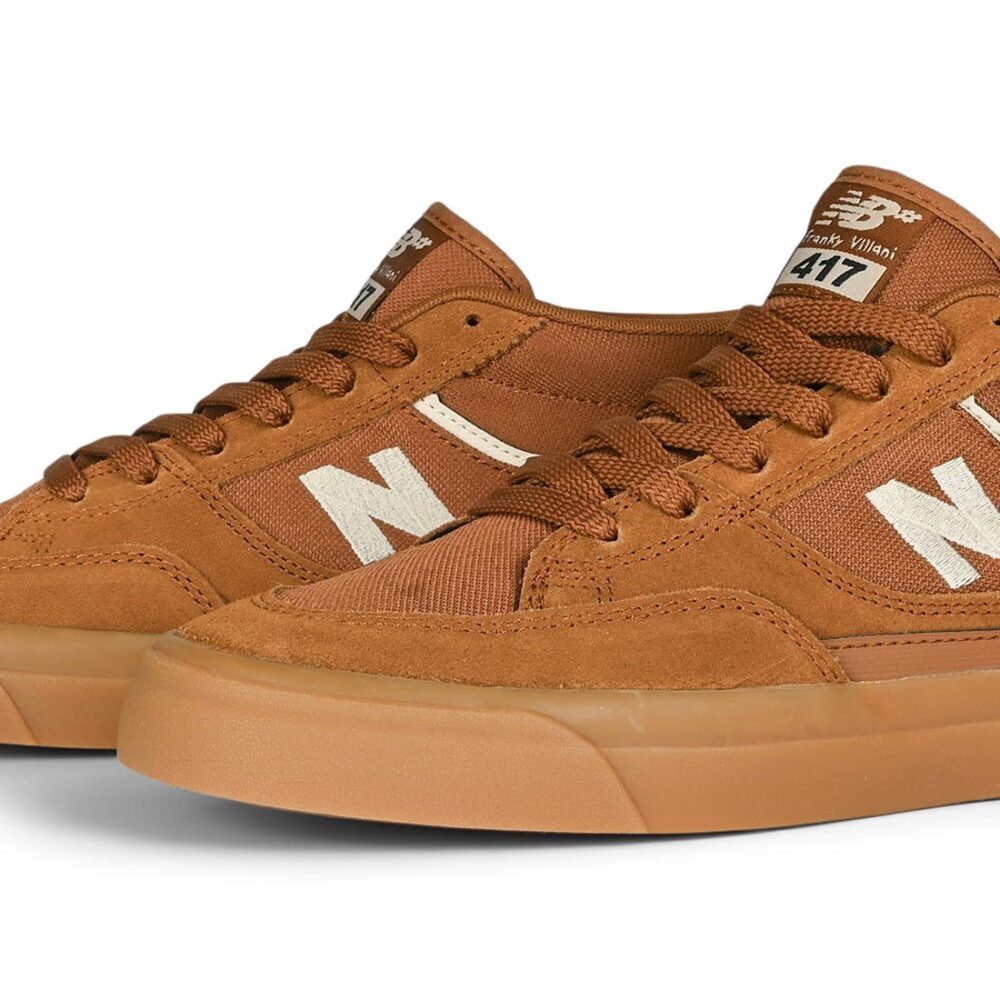 New Balance Numeric Villani 417 Skate Shoes - Breakfast Tea/White