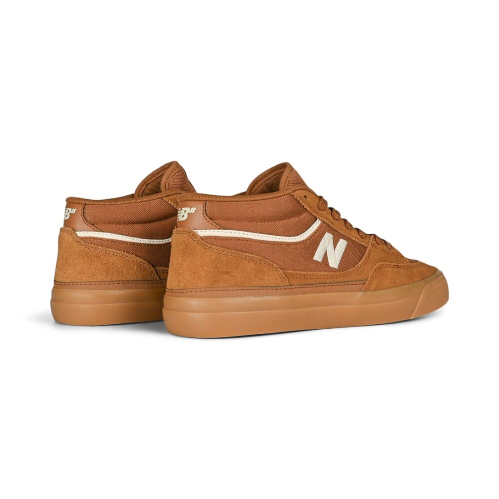 New Balance Numeric Villani 417 Skate Shoes - Breakfast Tea/White