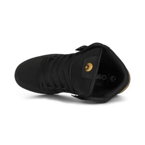 Osiris Clone High Top Shoes - Red/Black/Font