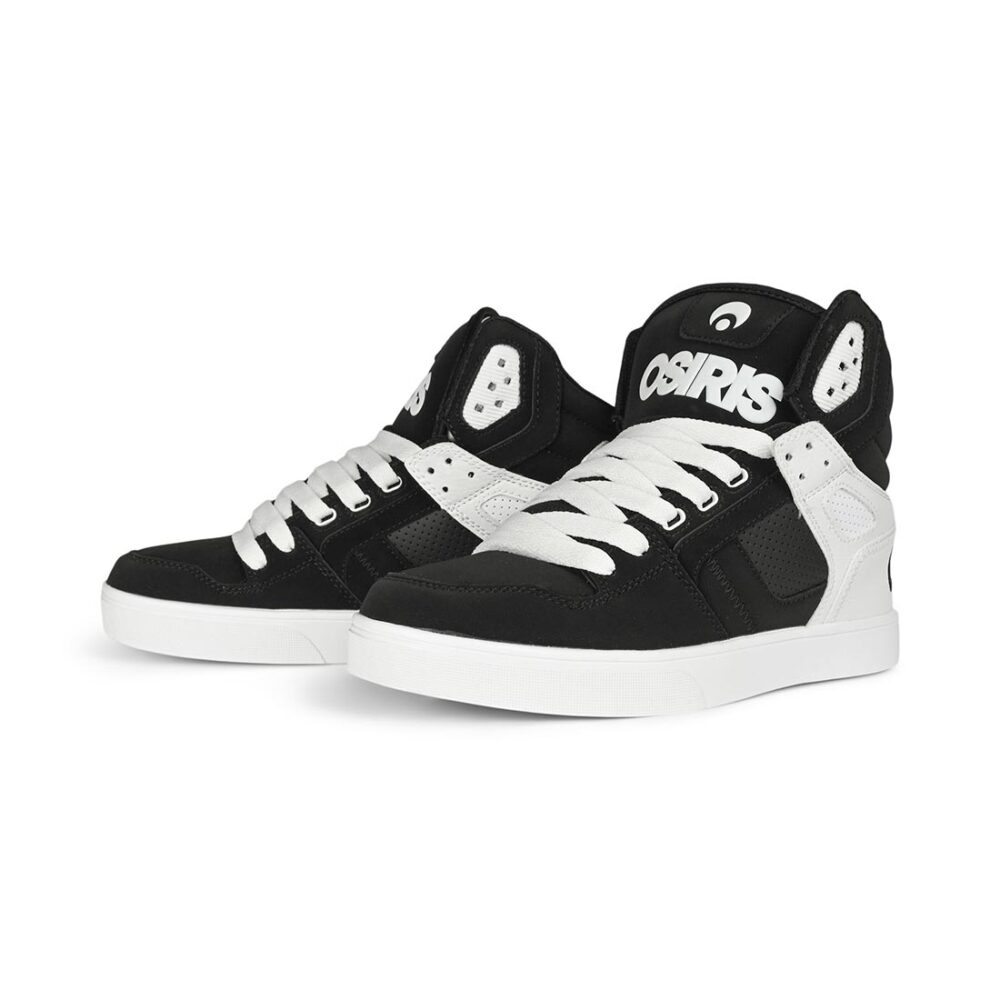 Osiris Clone High Top Shoes - Black/Black/Gold
