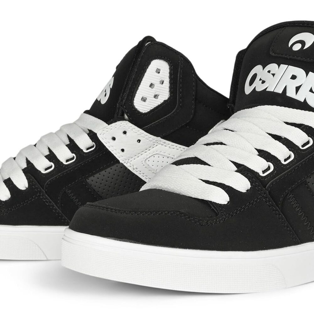 Osiris Clone High Top Shoes - Black/Black/Gold