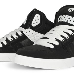 Osiris Clone High Top Shoes - Black/Black/Gold
