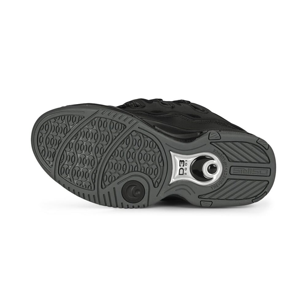 Osiris D3 2001 Skate Shoes - Black/Charcoal/Zig Zag