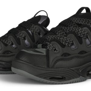 Osiris D3 2001 Skate Shoes - Black/Charcoal/Zig Zag