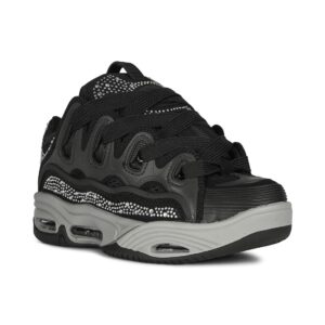 Osiris D3 2001 Skate Shoes - Black/Grey/Diamond