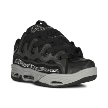 Osiris D3 2001 Skate Shoes - Black/Grey/Diamond