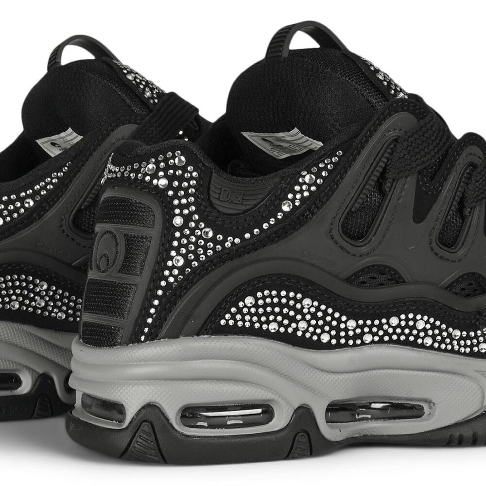 Osiris D3 2001 Skate Shoes - Black/Grey/Diamond