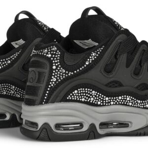 Osiris D3 2001 Skate Shoes - Black/Grey/Diamond