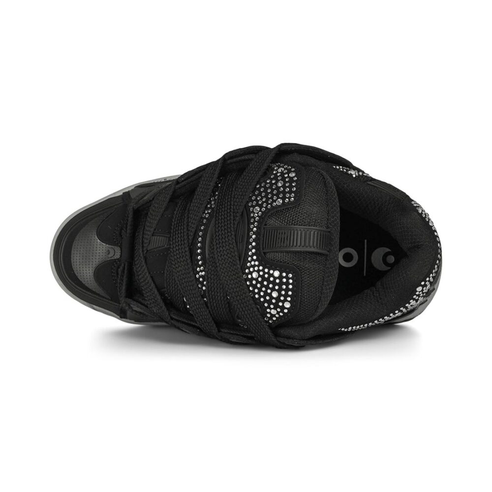 Osiris D3 2001 Skate Shoes - Black/Grey/Diamond