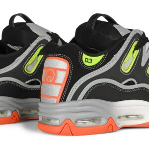 Osiris D3 2001 Skate Shoes - Black/Grey/Orange