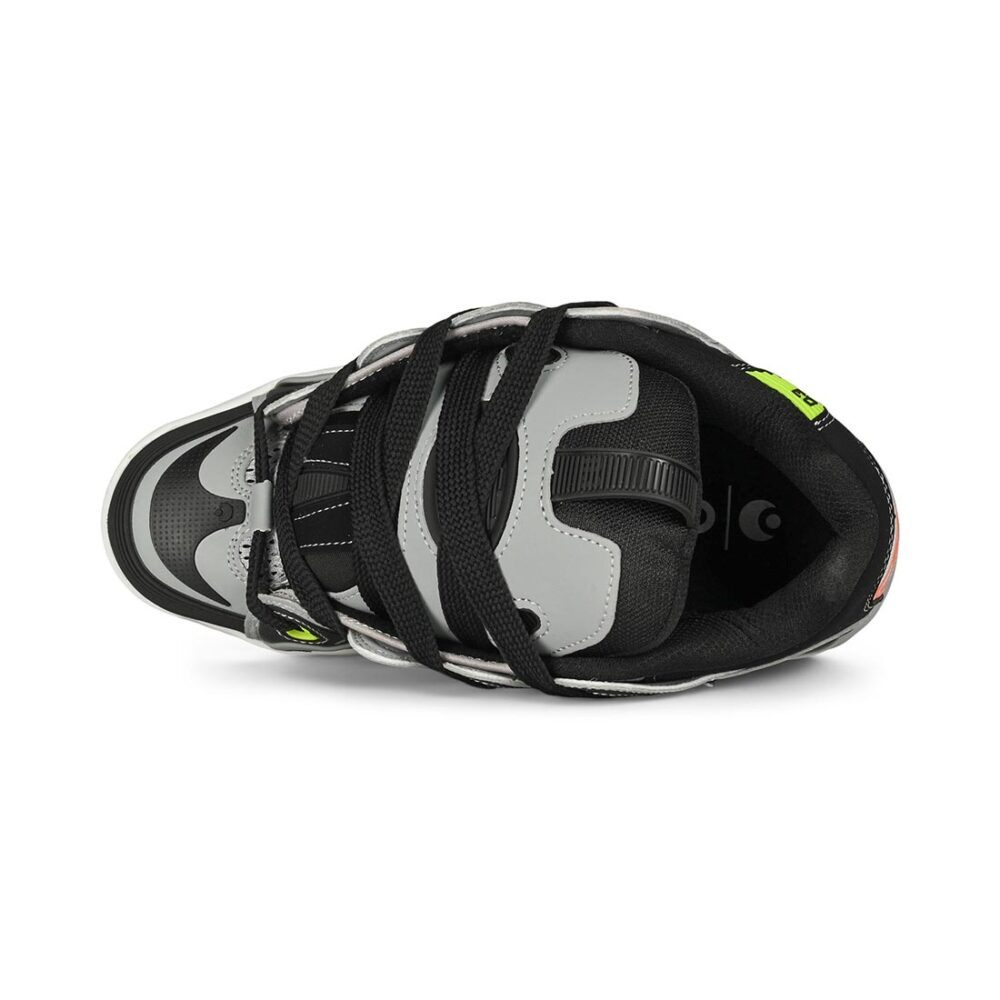 Osiris D3 2001 Skate Shoes - Black/Grey/Orange