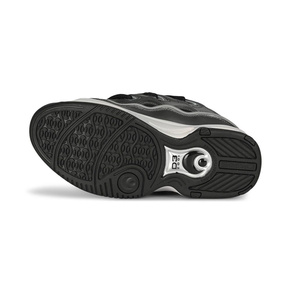 Osiris D3 2001 Skate Shoes - Grey/Black/White