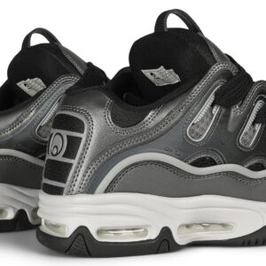 Osiris D3 2001 Skate Shoes - Grey/Black/White