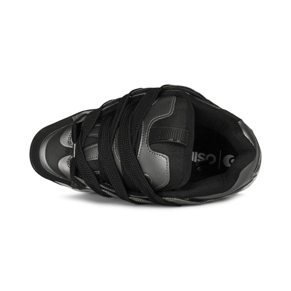 Osiris D3 2001 Skate Shoes - Grey/Black/White