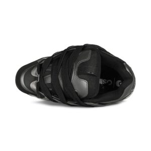 Osiris D3 2001 Skate Shoes - Grey/Black/White