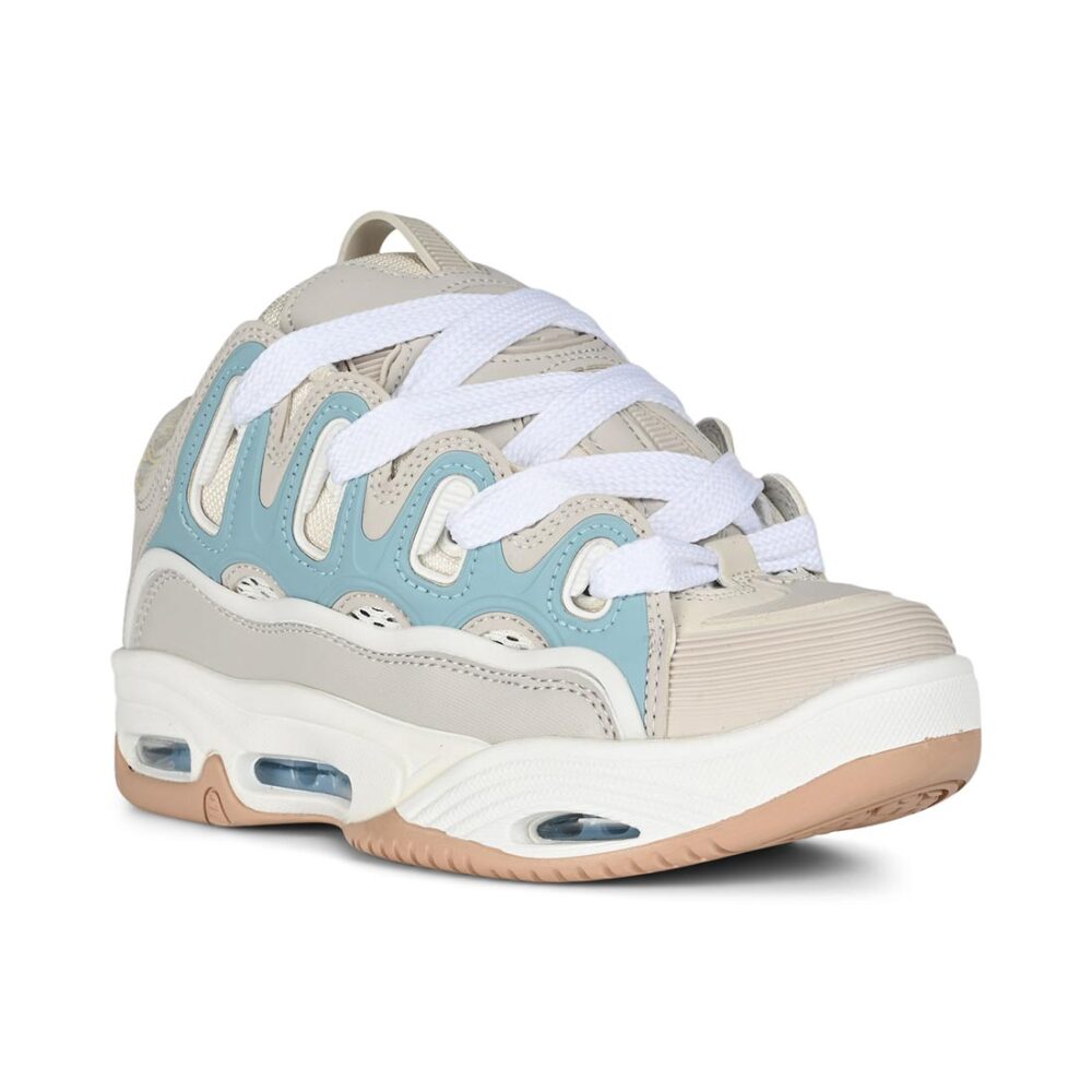 Osiris D3 2001 Skate Shoes - Sand/Baby Blue/Tan