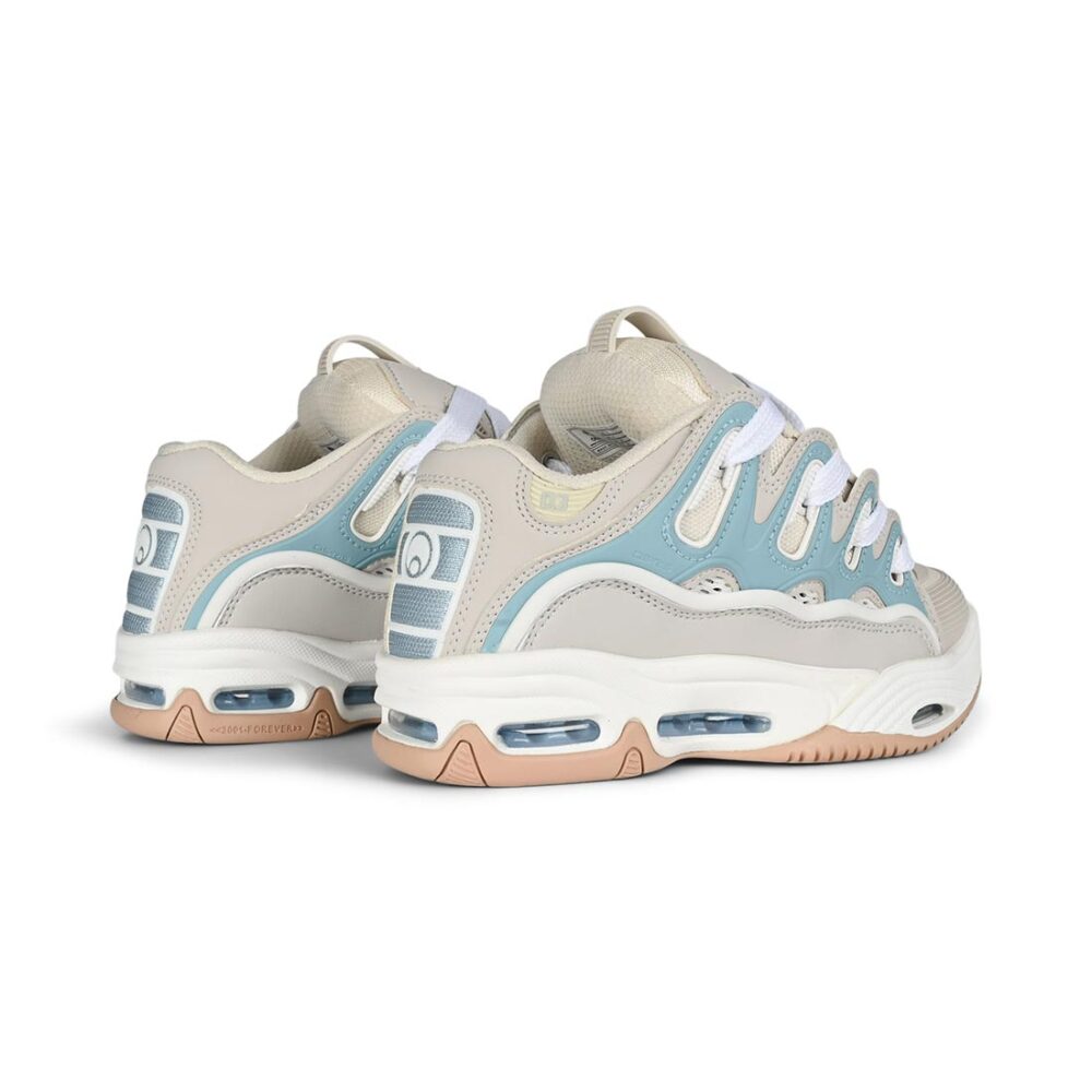 Osiris D3 2001 Skate Shoes - Sand/Baby Blue/Tan