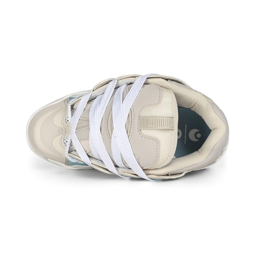 Osiris D3 2001 Skate Shoes - Sand/Baby Blue/Tan