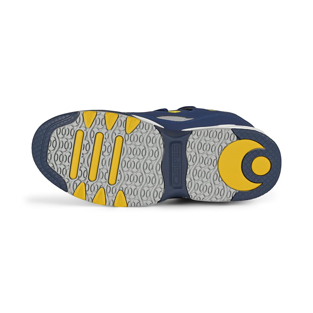 Osiris D3 E Skate Shoes - Navy/Grey/Yellow