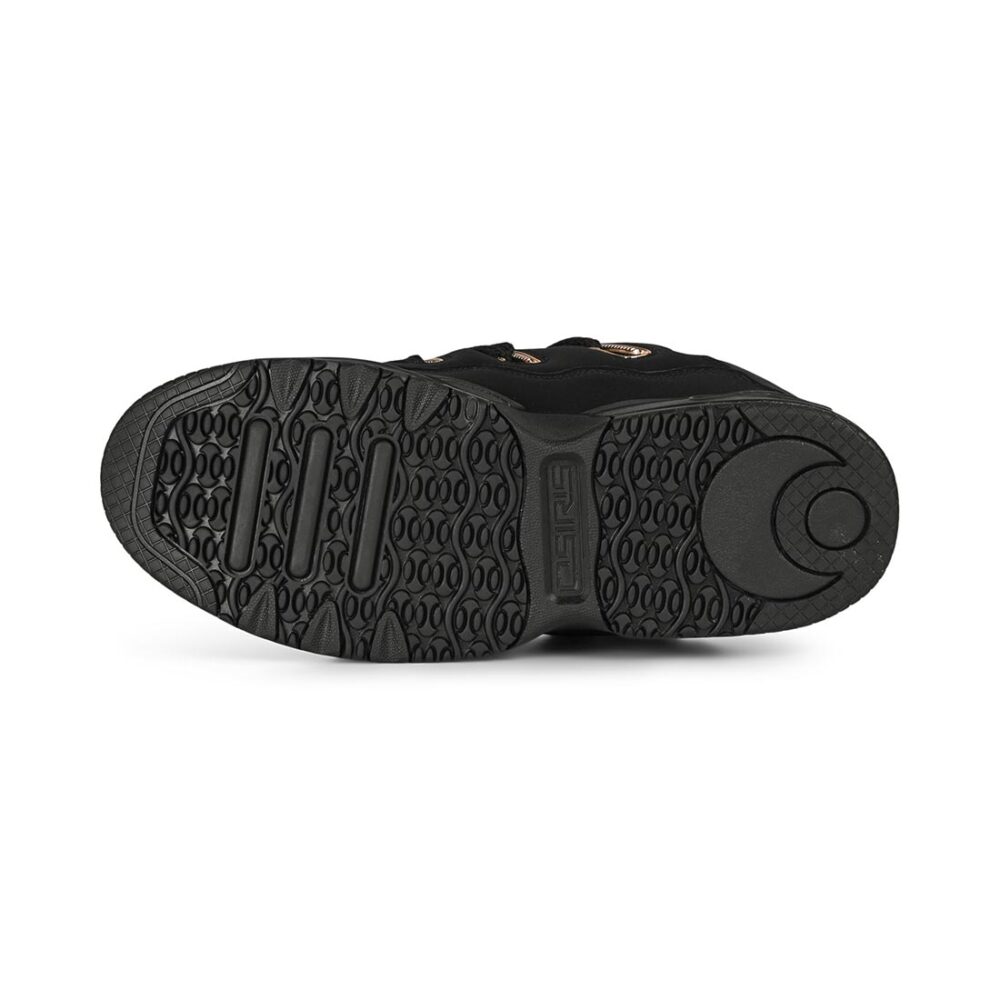 Osiris D3 OG Skate Shoes - Black/Black/Gold