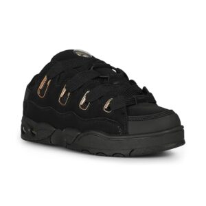 Osiris D3 OG Skate Shoes - Black/Black/Gold