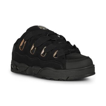 Osiris D3 OG Skate Shoes - Black/Black/Gold