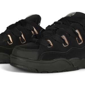 Osiris D3 OG Skate Shoes - Black/Black/Gold