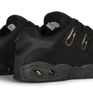 Osiris D3 OG Skate Shoes - Black/Black/Gold