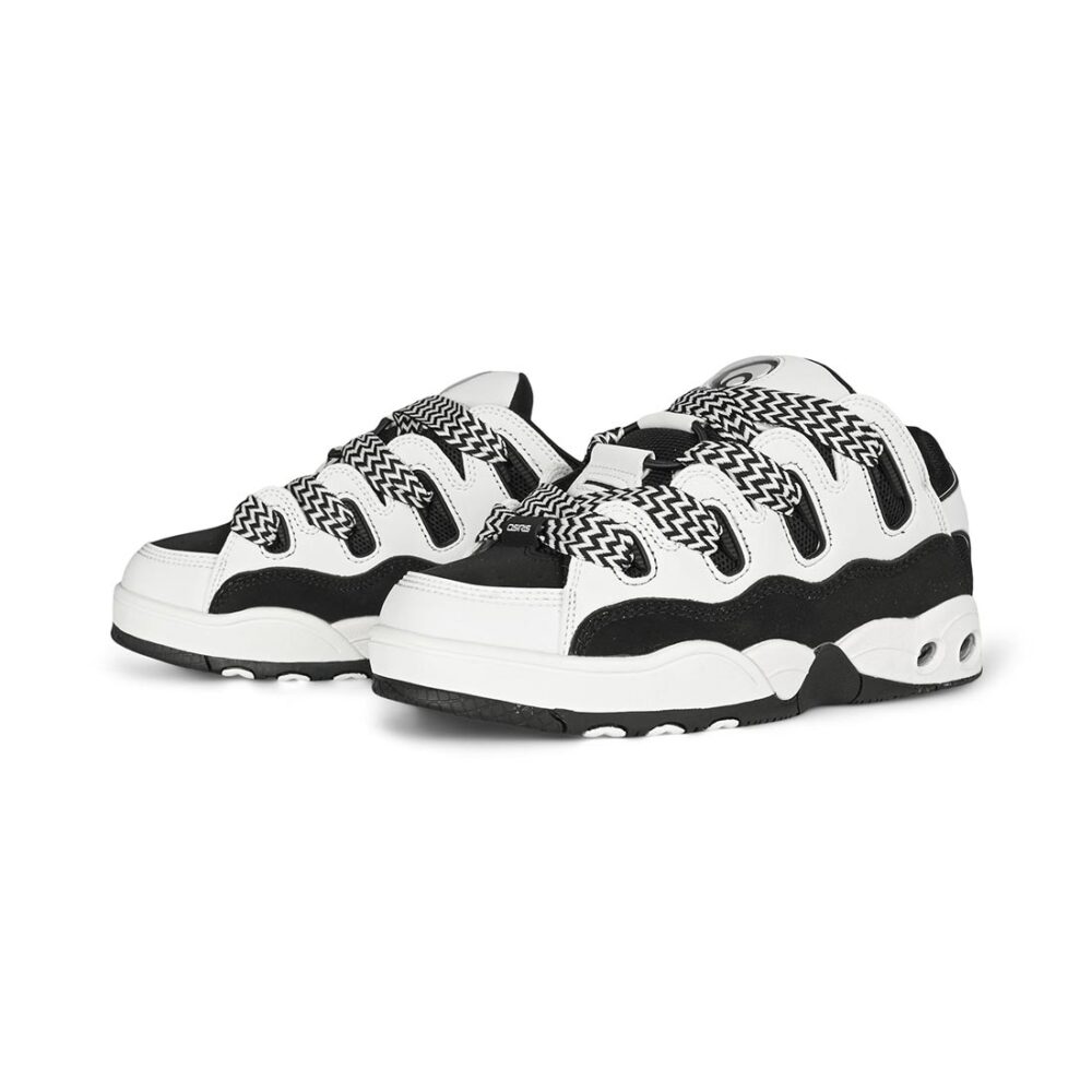 Osiris D3 OG Skate Shoes - White/Grey/Baby Blue