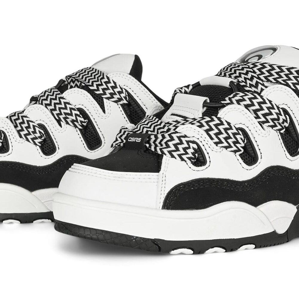 Osiris D3 OG Skate Shoes - White/Grey/Baby Blue