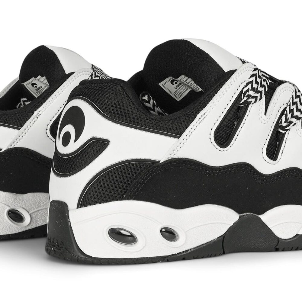 Osiris D3 OG Skate Shoes - White/Grey/Baby Blue
