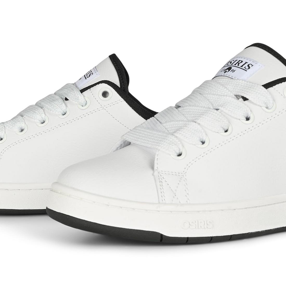 Osiris Troma Alt Skate Shoes - Black/White/Skull